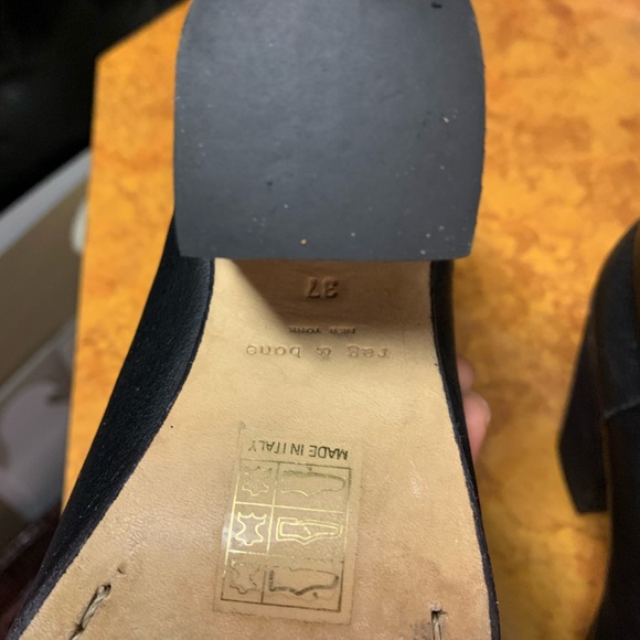 Rag & Bone Harrow Leather Ankle Bootie - Picture 5 of 5